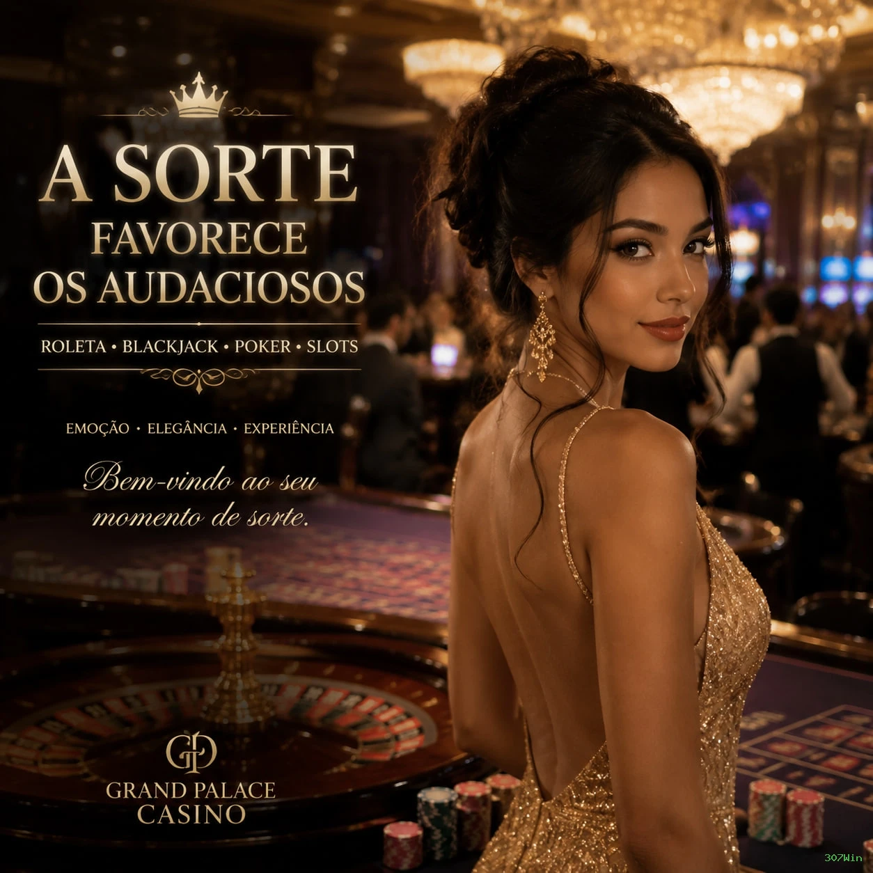 Conta 307Win sincronizada site e app